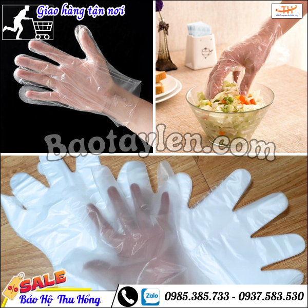 Găng tay dùng trong chế biến thực phẩm giá rẻ an toàn. Găng tay dùng trong chế biến thực phẩm giá rẻ an toàn.