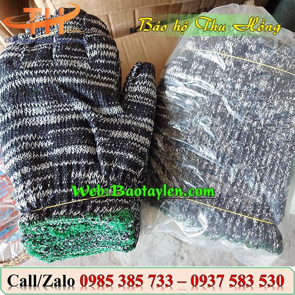 Găng tay len muối tiêu giá rẻ miễn phí ship Găng tay len muối tiêu giá rẻ miễn phí ship
