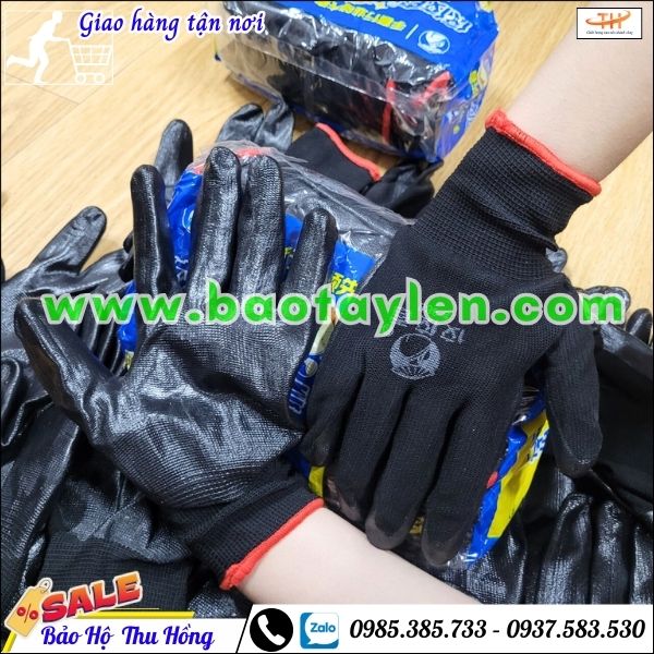 Găng tay phủ natri với độ co giãn cực tốt tạo cảm giác thoải mái khi đeo  Găng tay phủ natri với độ co giãn cực tốt tạo cảm giác thoải mái khi đeo
