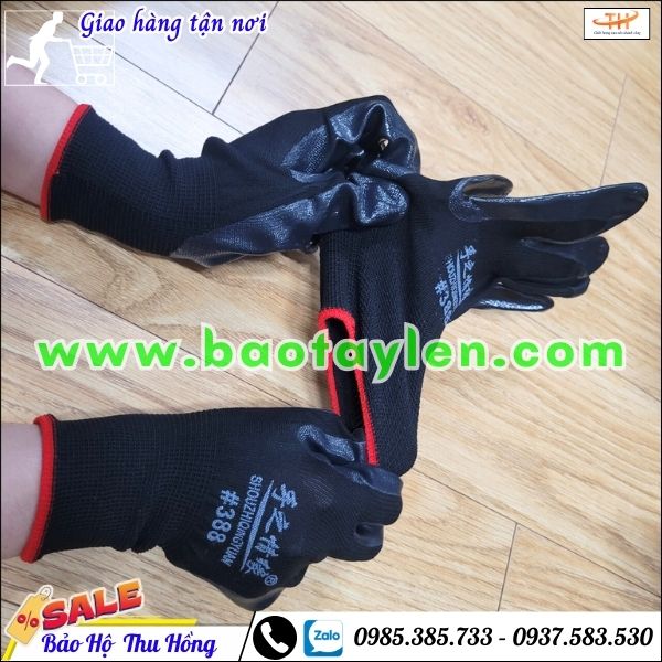 Găng tay phủ natri với độ co giãn cực tốt  Găng tay phủ natri với độ co giãn cực tốt