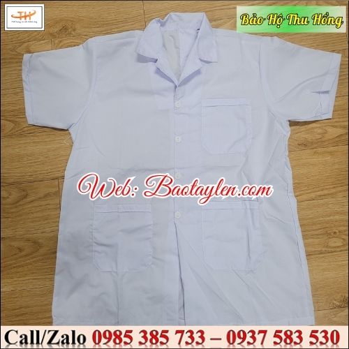 Áo blouse trắng, áo dược sĩ chất liệu thông thoáng. Áo blouse trắng, áo dược sĩ chất liệu thông thoáng.