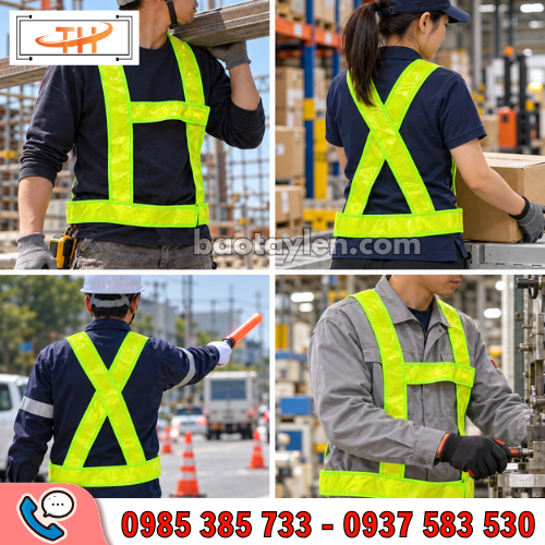 Áo dây phản quang được dùng đa dạng cho nhiều môi trường công việc khác nhau Áo dây phản quang được dùng đa dạng cho nhiều môi trường công việc khác nhau