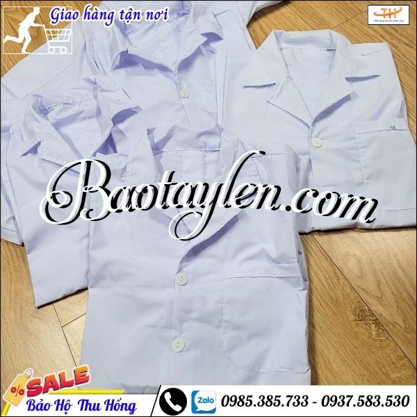 Bán áo dược sĩ trắng blouse giá rẻ tại HCM Bán áo dược sĩ trắng blouse giá rẻ tại HCM