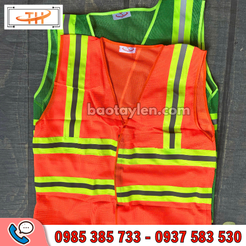 Áo lưới phản quang bảo hộ sẵn đủ màu tại Thu Hồng Áo lưới phản quang bảo hộ sẵn đủ màu tại Thu Hồng