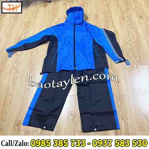 Mẫu áo mưa bộ chất vải siêu dày dặn, chống thấm cực hiệu quả Mẫu áo mưa bộ chất vải siêu dày dặn, chống thấm cực hiệu quả