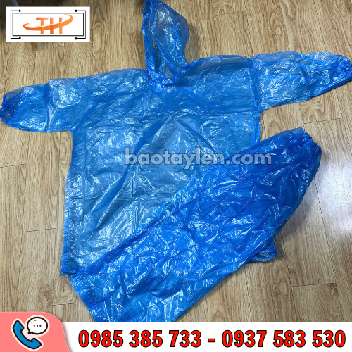 Áo mưa bộ nilon dùng 1 lần Áo mưa bộ nilon dùng 1 lần