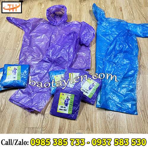 Áo mưa bộ nilon một lần hàng chuẩn chất lượng Áo mưa bộ nilon một lần hàng chuẩn chất lượng