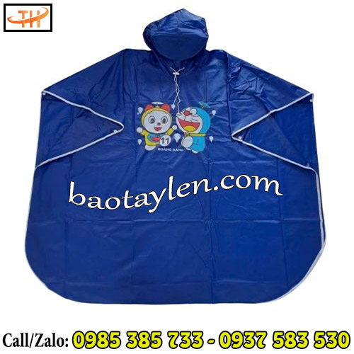 áo mưa cánh dơi Doraemon cho bé áo mưa cánh dơi Doraemon cho bé