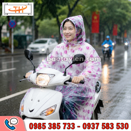 Áo mưa tiện lợi dùng 1 lần đi xe máy tiện lợi Áo mưa tiện lợi dùng 1 lần đi xe máy tiện lợi