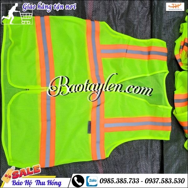 Áo gile lưới phản quang bảo hộ lao động giá rẻ. Áo gile lưới phản quang bảo hộ lao động giá rẻ.