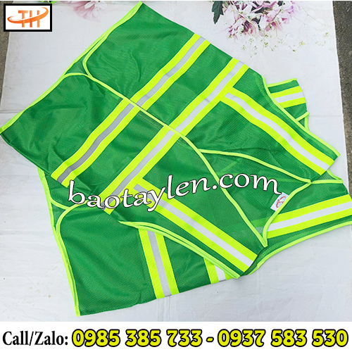 Áo phản quang dạng lưới sẵn giá rẻ Áo phản quang dạng lưới sẵn giá rẻ