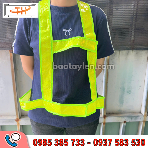 Áo phản quang dây tiện, gọn, nhẹ Áo phản quang dây tiện, gọn, nhẹ
