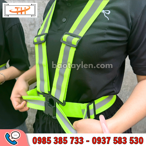 Áo phản quang dây thun dễ mặc Áo phản quang dây thun dễ mặc