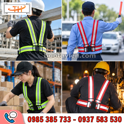 Áo phản quang dây thun phù hợp với nhiều công việc khác nhau Áo phản quang dây thun phù hợp với nhiều công việc khác nhau