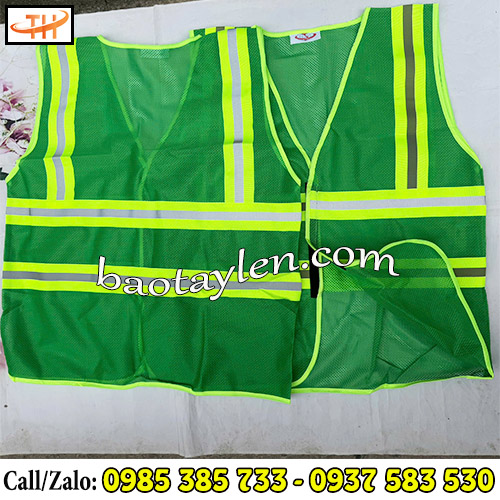 Áo phản quang dạng lưới siêu thoáng Áo phản quang dạng lưới siêu thoáng