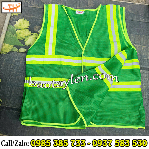 Áo phản quang dạng lưới siêu thoáng khí Áo phản quang dạng lưới siêu thoáng khí