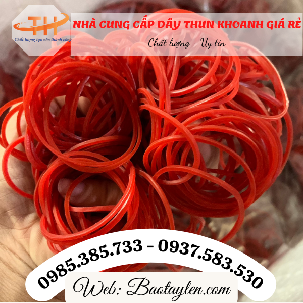 >>Dây thun khoanh màu đỏ. >>Dây thun khoanh màu đỏ.