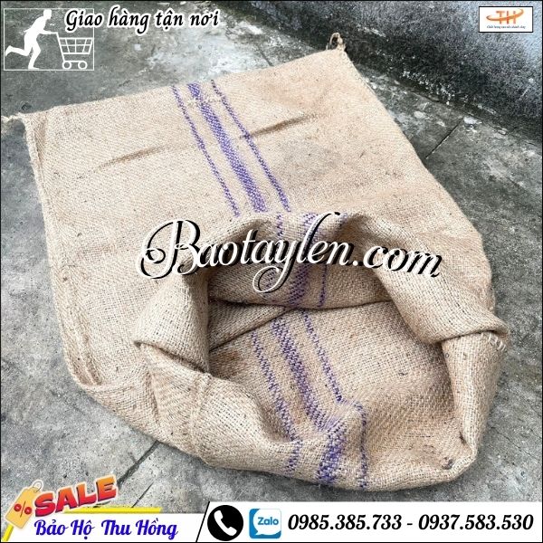 Bao bố đã qua sử dụng. Bao bố đã qua sử dụng.