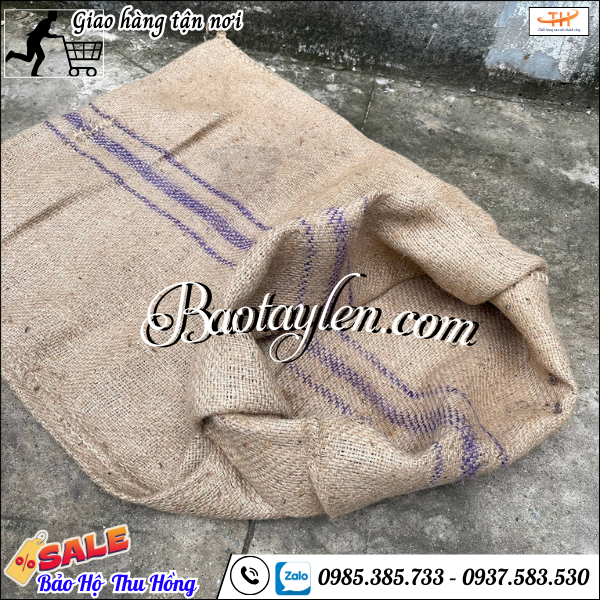 Bao bố cũ tái sử dụng giá rẻ. Bao bố cũ tái sử dụng giá rẻ.