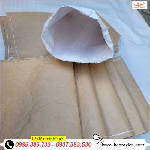 Bao tải giấy, bao kp đựng hàng hóa. Bao tải giấy, bao kp đựng hàng hóa.