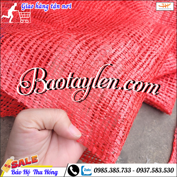 Bao tải lưới giá sỉ. Bao tải lưới giá sỉ.