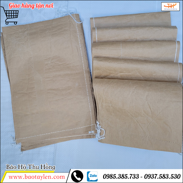 Mẫu bao tải giấy kraft trơn Mẫu bao tải giấy kraft trơn
