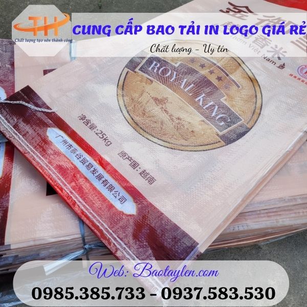 >>Bao tải in logo. >>Bao tải in logo.