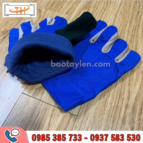 Găng tay kaki dày dặn Găng tay kaki dày dặn