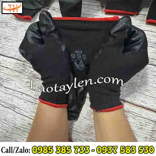 Bao tay phủ sơn đen co giãn cực tốt Bao tay phủ sơn đen co giãn cực tốt