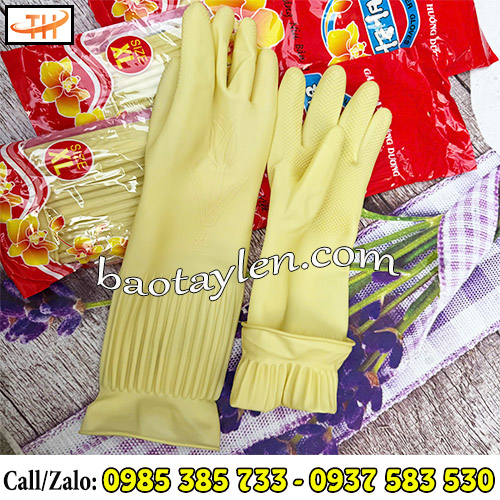 Găng tay cao su Hướng Dương đa dạng mẫu Găng tay cao su Hướng Dương đa dạng mẫu