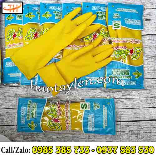 Găng tay cao su Sao Biển  Găng tay cao su Sao Biển