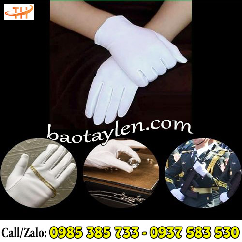 Bao tay vải thun trắng T9 phù hợp sử dụng cho nhiều mục đích khác nhau Bao tay vải thun trắng T9 phù hợp sử dụng cho nhiều mục đích khác nhau