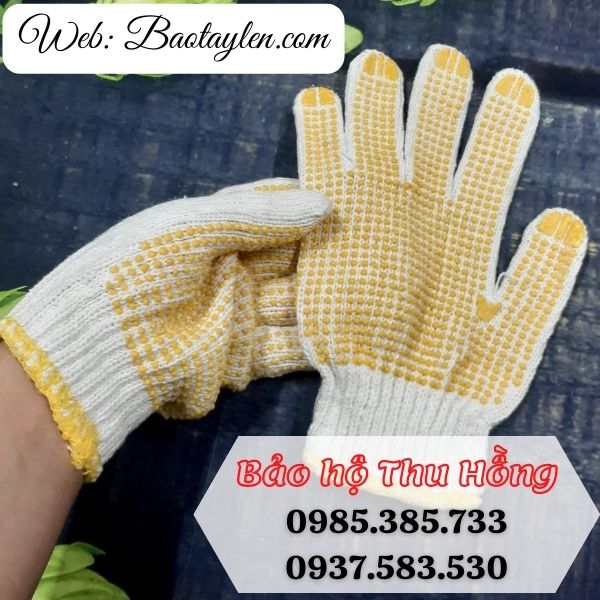 >>Găng tay bảo hộ hạt nhựa - bao tay phủ nhựa. >>Găng tay bảo hộ hạt nhựa - bao tay phủ nhựa.