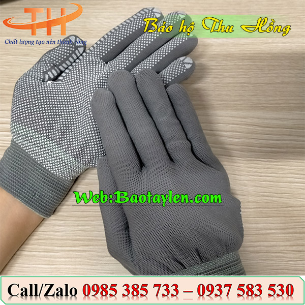 Bao tay hạt nhựa mỏng chống trơn
