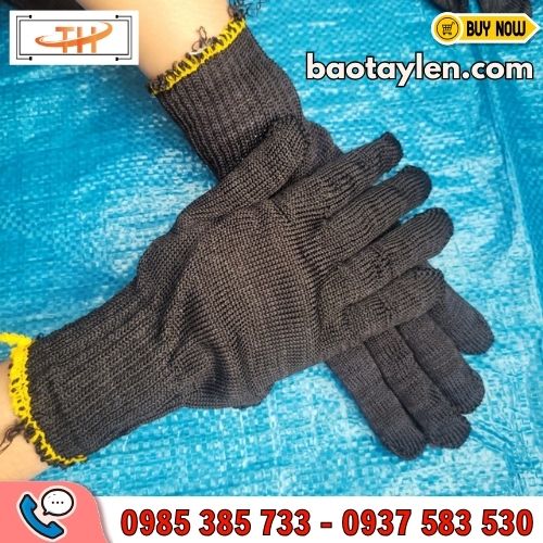 Bao tay len poly màu đen Bao tay len poly màu đen