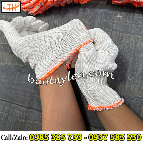 Bao tay len poly có độ co giãn cực tốt Bao tay len poly có độ co giãn cực tốt