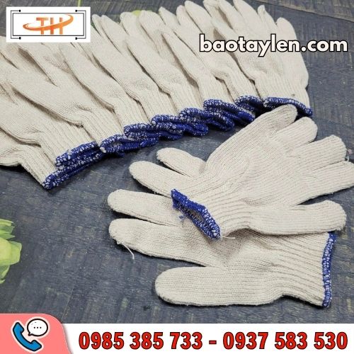 Bao tay len kem trắng 50gr sạch bền Bao tay len kem trắng 50gr sạch bền