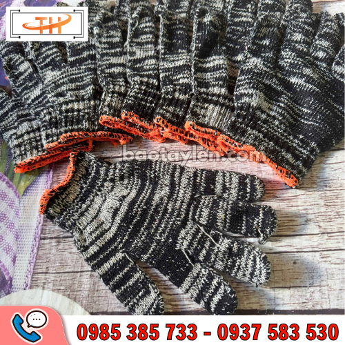 Găng tay len muối tiêu 70g Găng tay len muối tiêu 70g