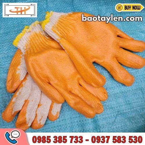 Bao tay nhúng nhựa loại 70g Bao tay nhúng nhựa loại 70g