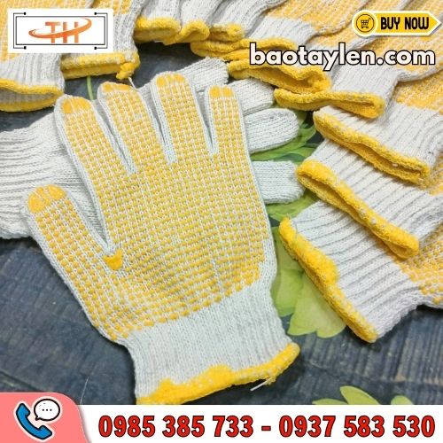 Bao tay len hạt nhựa 60gr Bao tay len hạt nhựa 60gr