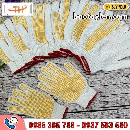 Bao tay len hạt nhựa 90gr Bao tay len hạt nhựa 90gr