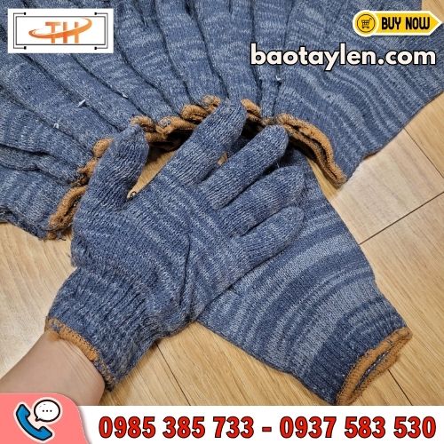 Bao tay len xám đen 40g Bao tay len xám đen 40g