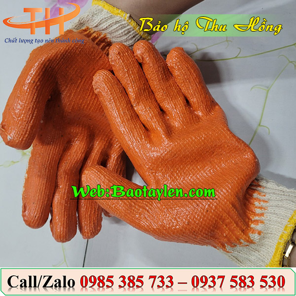 >>>Bao tay bảo hộ nhúng cao su (nhựa) >>>Bao tay bảo hộ nhúng cao su (nhựa)