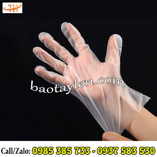 Bao tay nilon mỏng dùng một lần Bao tay nilon mỏng dùng một lần
