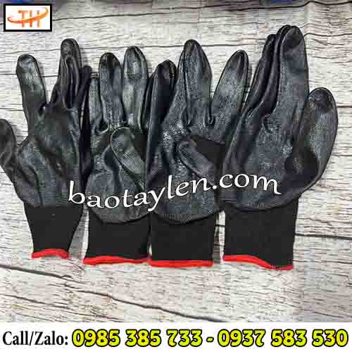 Bao tay phủ sơn đen chất lượng chuẩn giá rẻ Bao tay phủ sơn đen chất lượng chuẩn giá rẻ