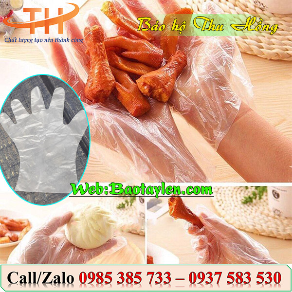 Bao tay dùng 1 lần bảo vệ tay khi chế biến thực phẩm
