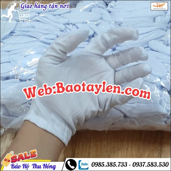 Bao tay vải thun T7 hạn chế tiếp xúc với bụi bẩn khi làm việc  Bao tay vải thun T7 hạn chế tiếp xúc với bụi bẩn khi làm việc