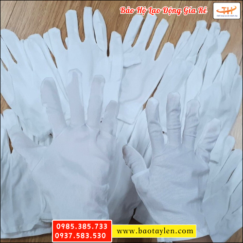 Bao tay thun trắng L+2. Bao tay thun trắng L+2.