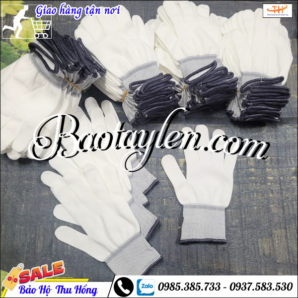 Bao tay thun trắng bán giá rẻ tại HCM. Bao tay thun trắng bán giá rẻ tại HCM.