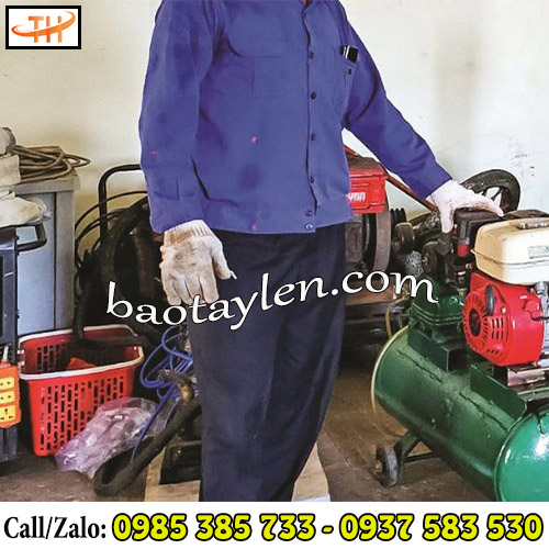 Bao tay vải bạt siêu dày bảo hộ tốt cho người lao động Bao tay vải bạt siêu dày bảo hộ tốt cho người lao động